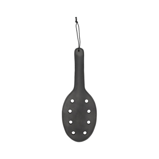 Ouch! Pain - Saddle Leather Paddle With 8 Holes | cutebutkinky.com