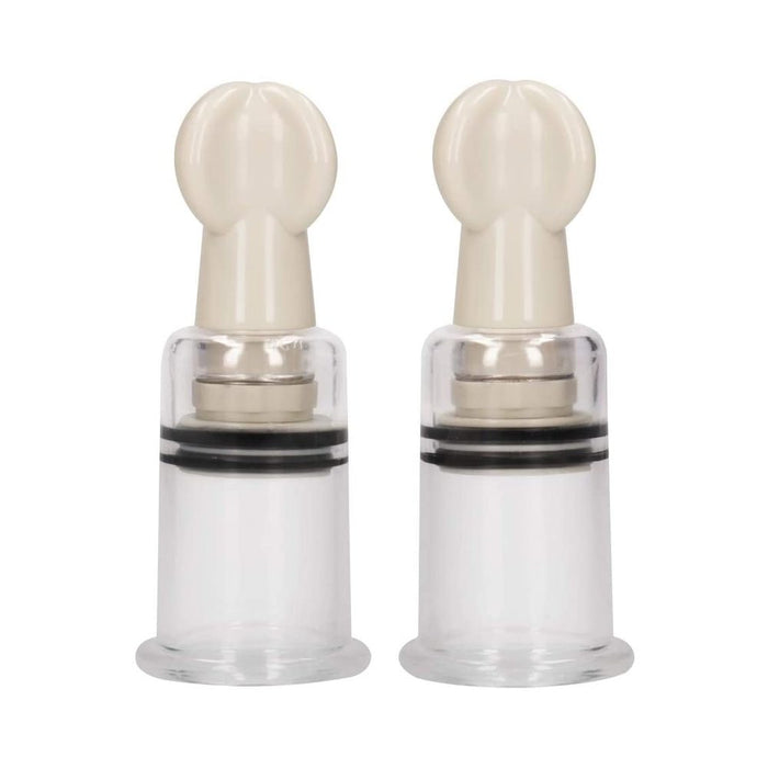 Pumped - Nipple Suction Set Medium - Rose | cutebutkinky.com