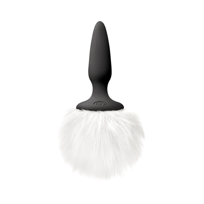 Bunny Tails Mini White Fur | cutebutkinky.com