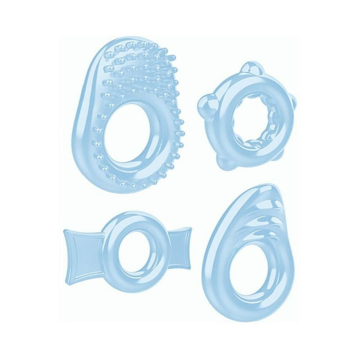 Zt Ring A Ding Ding Cock Ring Set Of 4