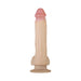 Adam's Rechargeable Thrusting Dildo with Remote Beige | cutebutkinky.com