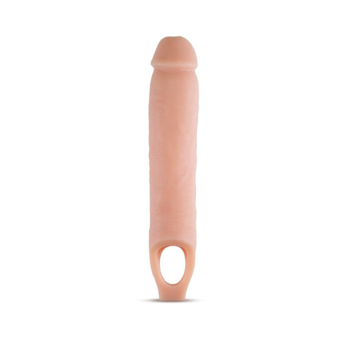 Performance - 11.5 Inch Cock Sheath Penis Extender - Vanilla | cutebutkinky.com