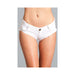 Denim Shorts White Large | cutebutkinky.com