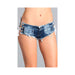 Denim Short W/ Ties Large | cutebutkinky.com