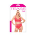 Erin Bralette,garterbelt/panty Pink L/xl | cutebutkinky.com