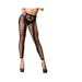 Black Mesh Crotchless Legging | cutebutkinky.com