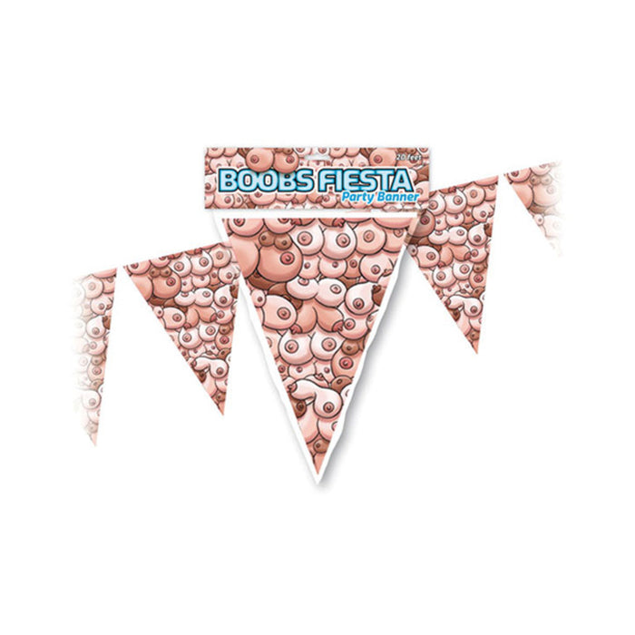 Boobie Fiesta Party Banner 20 Feet | cutebutkinky.com