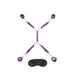 Lux Fetish 7pc Bed Spreader Purple | cutebutkinky.com