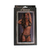 Fishnet Tie Bra & Bikini Set Black Lx | cutebutkinky.com