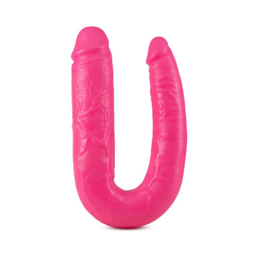 Big As Fuk 18 Inches Double Head Cock Pink | cutebutkinky.com