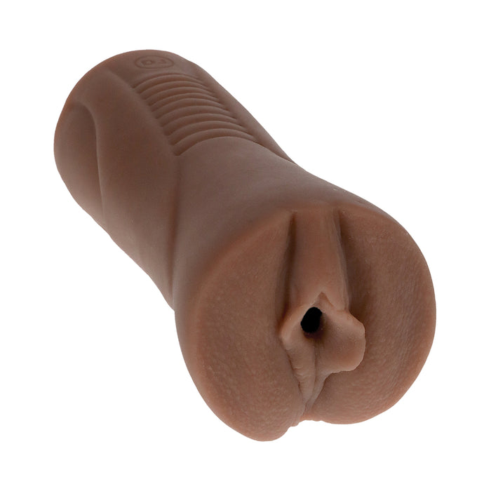Signature Strokers - Honey Gold - Ultraskyn Pocket Pussy Caramel | cutebutkinky.com