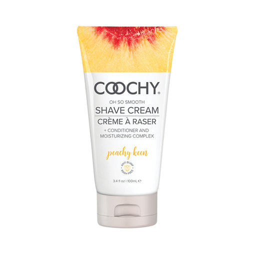 Coochy Shave Cream Peachy Keen 3.4 Fl.oz | cutebutkinky.com