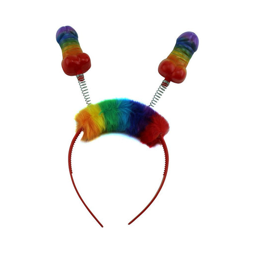 Rainbow Pecker Bopper Head Band O/S | cutebutkinky.com