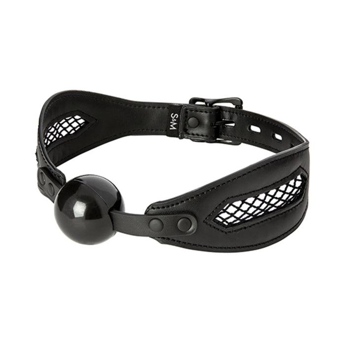 S&m Fishnet Ball Gag | cutebutkinky.com