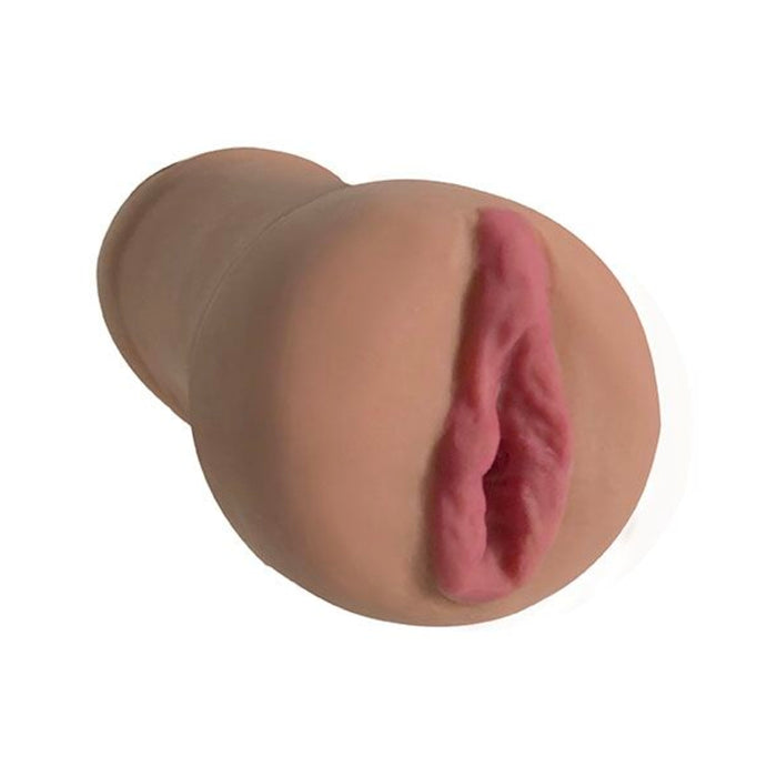 Mistress Double Vibrating Stroker Callie And Chloe Latte | cutebutkinky.com