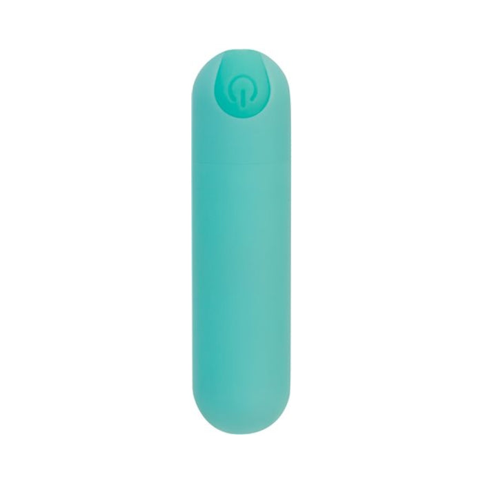 Essential Bullet 9 Function Usb Rechargeable Cord And Case Included Water-resistant Teal | cutebutkinky.com