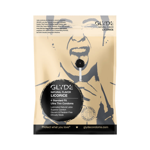 Glyde Ultra Licorice/cola 4pk | cutebutkinky.com