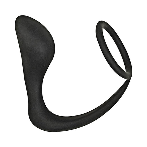 Commander Prostate Pleaser Cockring Black | cutebutkinky.com