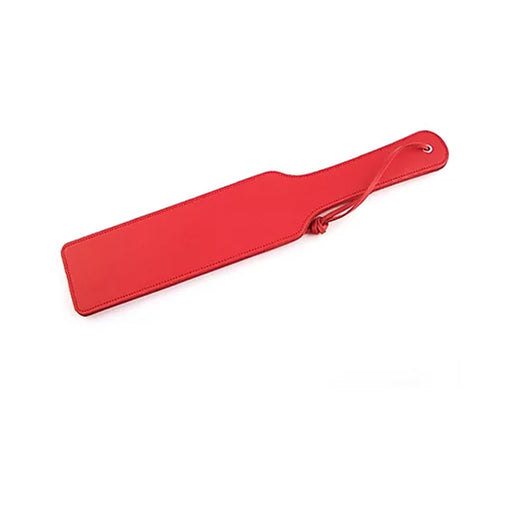 Long Leather Paddle - Red | cutebutkinky.com