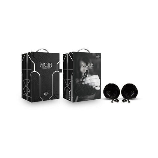 Noir Pom Adjustable Nipple Clamp Black | cutebutkinky.com