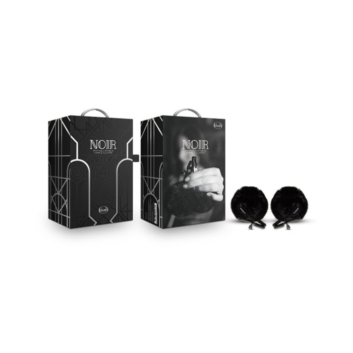 Noir Pom Adjustable Nipple Clamp Black | cutebutkinky.com