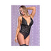 Ms Risque Business Teddy Black S/m | cutebutkinky.com
