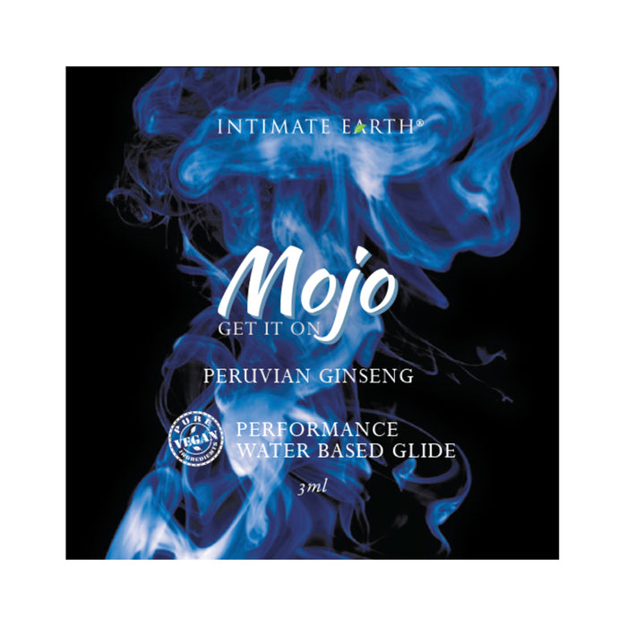 Mojo Peruvian Ginseng Waterbased Performance Glide 3 Ml Foil | cutebutkinky.com