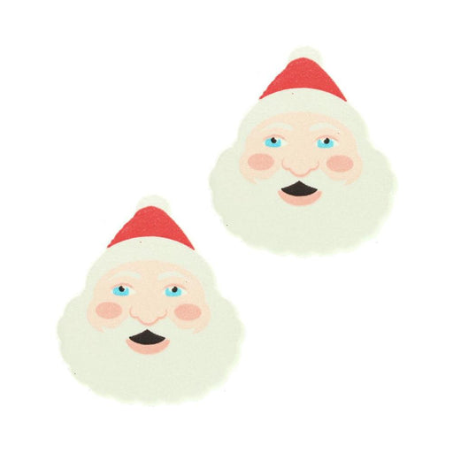 Cherry Santa Face Edible Pasties | cutebutkinky.com