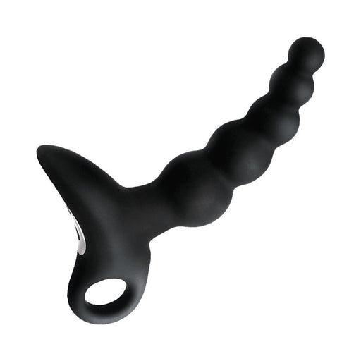 Anal-ese Collection Vibrating Alpha Plug #2 - Black | cutebutkinky.com