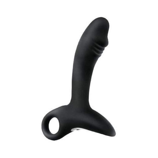 Anal-ese Collection Vibrating Alpha Plug #3 - Black | cutebutkinky.com
