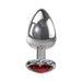 A&e Medium Red Heart Gem Anal Plug | cutebutkinky.com