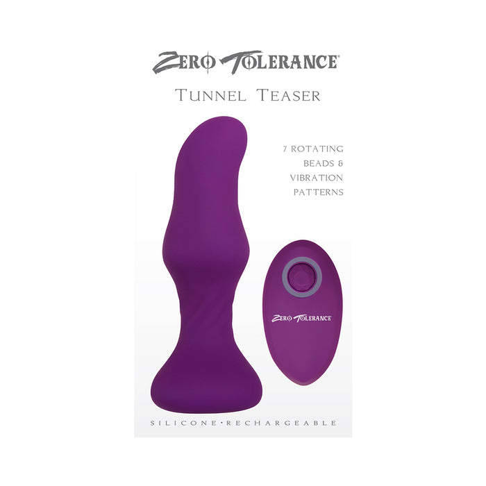 Zt Tunnel Teaser Rechargeable Silicone - Purple