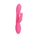 Evolved Bunny Kisses Rechargeable Silicone - Pink | cutebutkinky.com