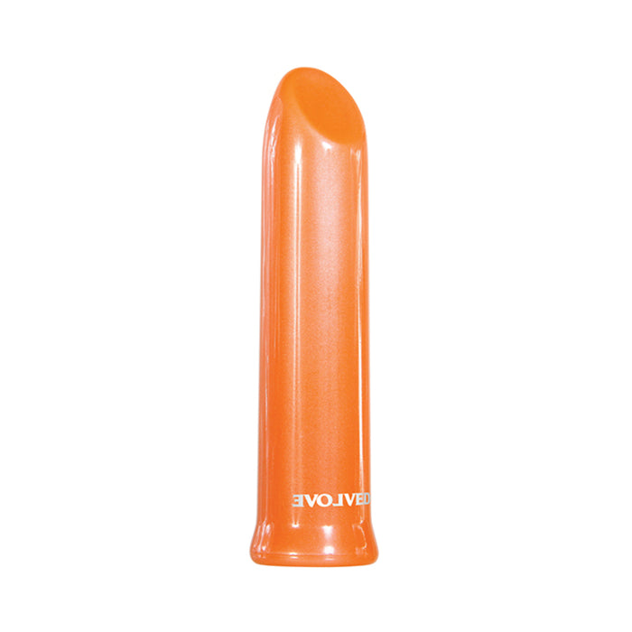 Evolved Lip Service Rechargeable Bullet - Orange | cutebutkinky.com