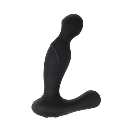 A&E Adam's Rotating P-spot Massager Rechargeable Silicone Black | cutebutkinky.com