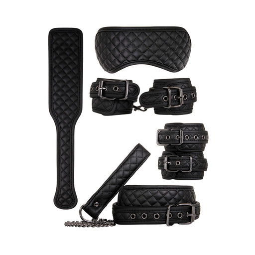 A&e Eve's Fetish Dreams Intermediate Bondage Set - Black | cutebutkinky.com