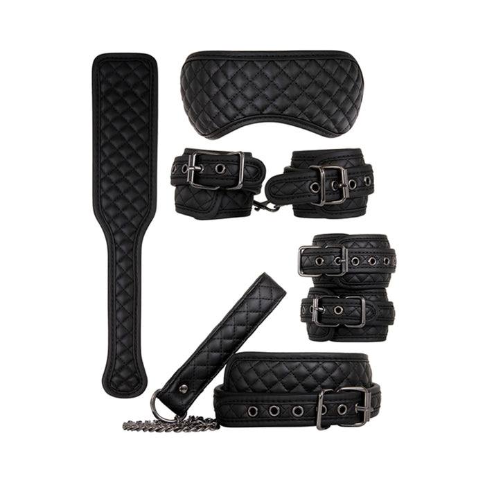 A&e Eve's Fetish Dreams Intermediate Bondage Set - Black | cutebutkinky.com