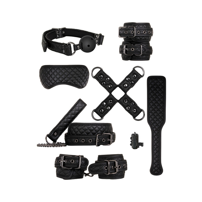 A&e Eve's Fetish Dreams Advanced Bondage Set - Black | cutebutkinky.com