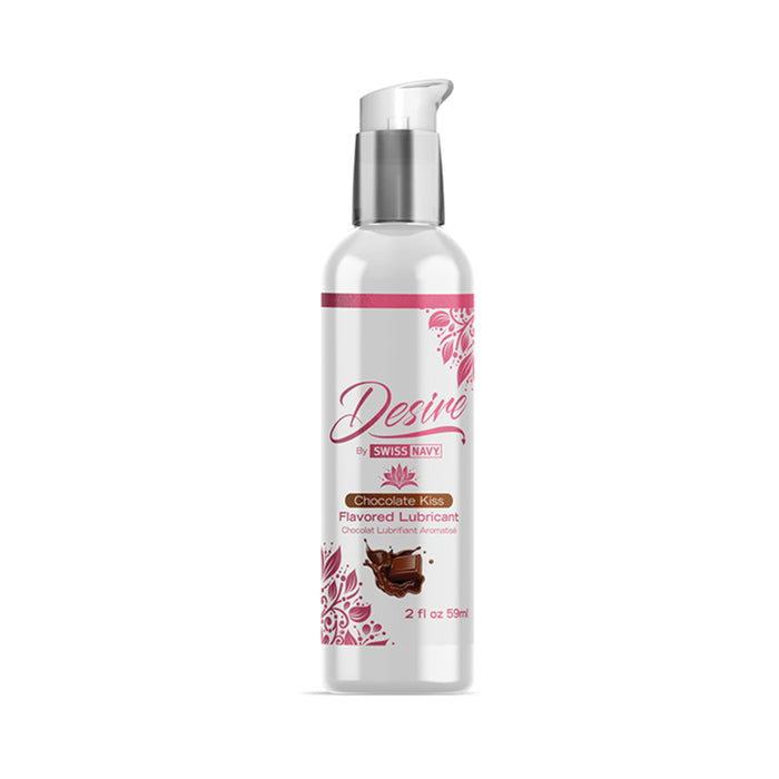 Desire Chocolate Kiss Flavored Lubricant 2 Oz | cutebutkinky.com
