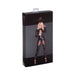 Powerwetlook Overall With Tulle Inserts And 3-way Zipper Large | cutebutkinky.com