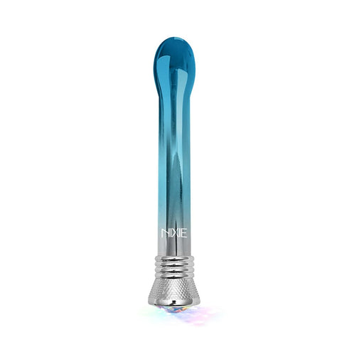 Nixie Waterproof 10-function Bulb Vibe - Blue Ombre Glow | cutebutkinky.com