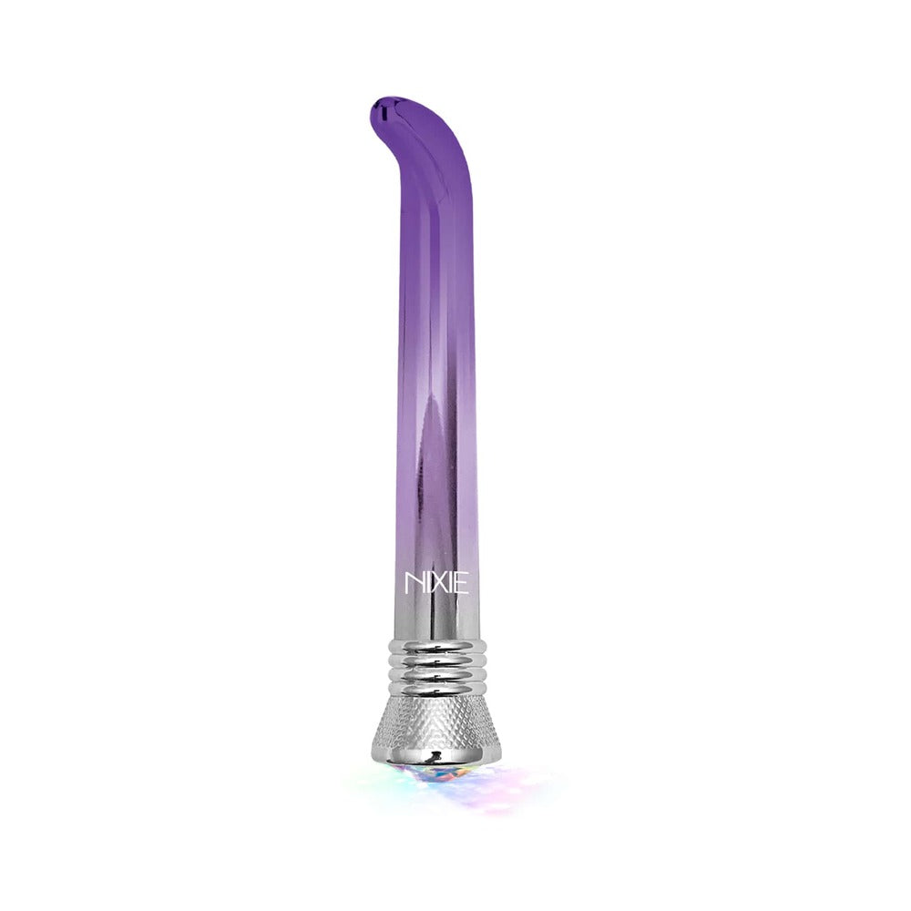 Nixie Waterproof 10-function G-spot Vibe - Purple Ombre Glow | cutebutkinky.com