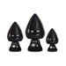 Evolved Anal Delights Butt Plug Set Of 3 - Black | cutebutkinky.com