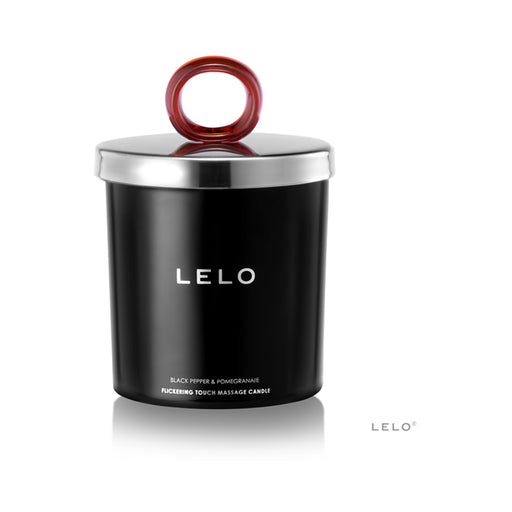 Lelo Massage Candle - Black Pepper & Pomegranate | cutebutkinky.com