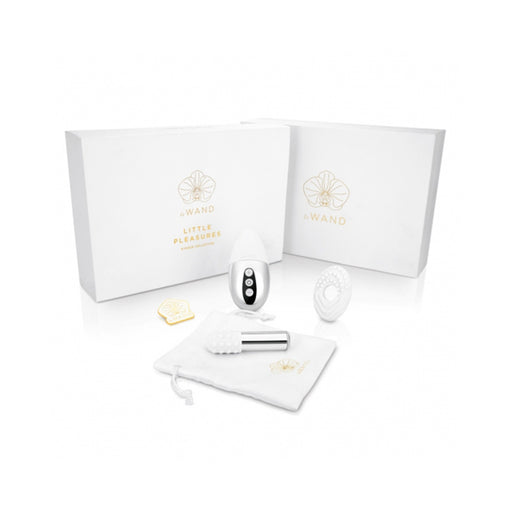 Le Wand Little Pleasures 6pc Collection-le Wand Bullet,point,pin,silicone Cover&ring, Storage Bag | cutebutkinky.com