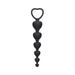 Ouch Anal Heart Beads Black | cutebutkinky.com