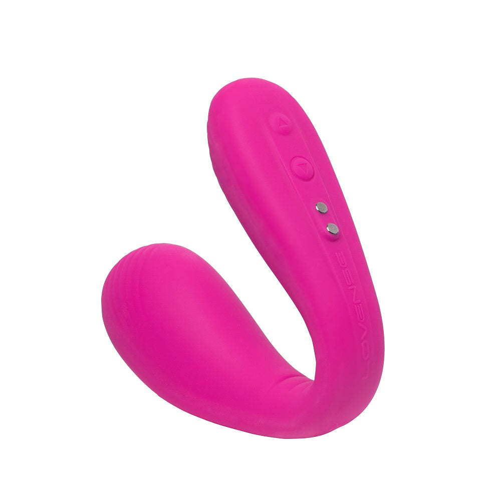 Lovense Dolce Dual Stimulator Pink | cutebutkinky.com