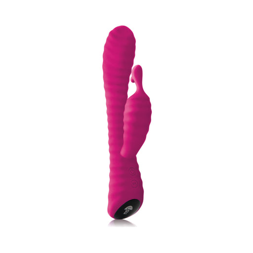 Inya Ripple Rabbit Vibrator Pink | cutebutkinky.com