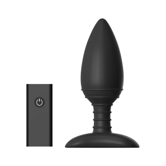 Nexus Ace Remote Control Large Butt Plug Black | cutebutkinky.com