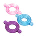 Elastomer C Ring Set - Blue, Purple, Pink | cutebutkinky.com